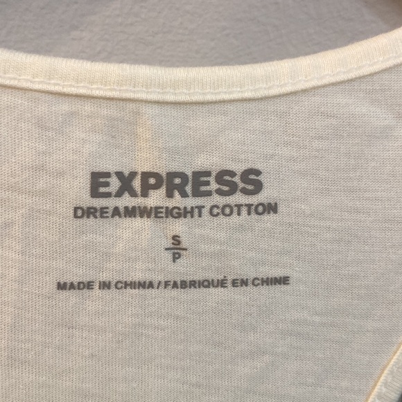 Express Champagne Sequined Razorback Tank - Picture 4 of 7